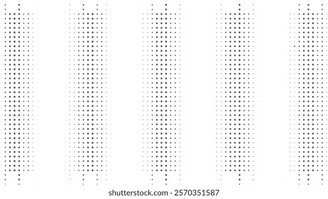 Abstract Stylish Background with vertical Line Halftone Patterns, Abstract halftone vector illustration, fabric halftone pattern black and white texture background