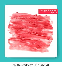 Abstract stylish Blob pomade paint. Vector illustration 