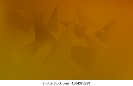 Abstract Stylish Blue Background with Several Colorful Gradient Triangles. Vector illustration, EPS 10. Realistic and 3D.