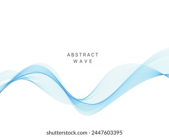 Abstract stylish color modern wave background vector