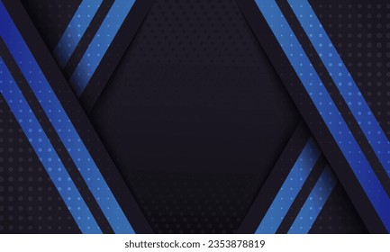 Abstrakter, stylischer Hintergrund mit blauen Linien, kann für Geschäftsdesigns, Präsentationen oder alle geeigneten Designs verwendet werden.