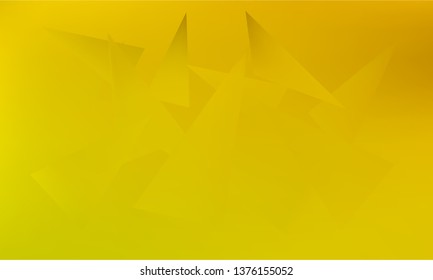 Abstract Stylish Green Background with Several Colorful Gradient Triangles. Vector illustration, EPS 10. Realistic and 3D.
