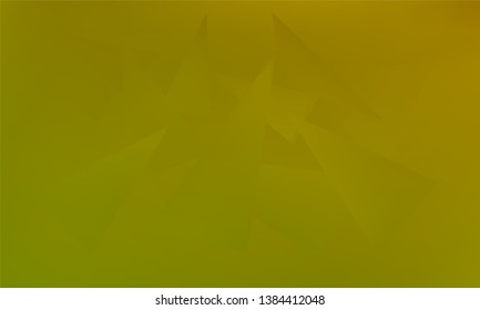 Abstract Stylish Green Background with Several Colorful Gradient Triangles. Vector illustration, EPS 10. Realistic and 3D.