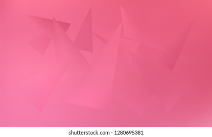 Abstract Stylish Grey Background with Several Colorful Gradient Triangles. Vector illustration, EPS 10. Realistic and 3D.