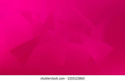 Abstract Stylish Grey Background with Several Colorful Gradient Triangles. Vector illustration, EPS 10. Realistic and 3D.