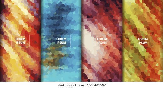 
Abstract stylish low poly geometric texture with shapes. Background for banner, flyer, business card, poster, wallpaper, brochure