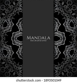 Resumen de diseño elegante mandala diseño moderno