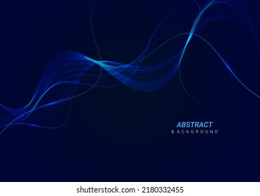 Abstract stylish minimal line futuristic pattern design tech background
