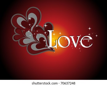 abstract stylish romantic background, vector wallpaper