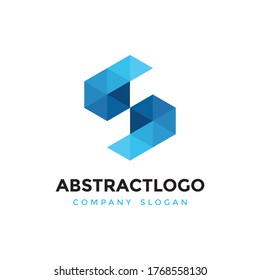 abstract Stylish S creative Logo for company identity