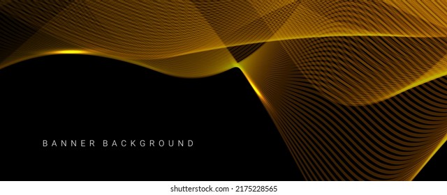 Abstract stylish smooth dynamic wave background vector