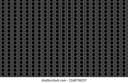 Abstract stylish spiral black and white pattern design in vector formate.