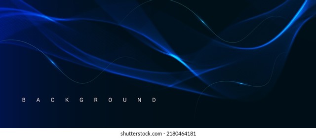 Abstract stylish tech line futuristic pattern design background vector