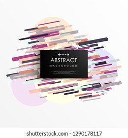 Abstract stylish tone color of Memphis geometric color background, vector eps10