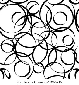 Abstract stylish vector texture with circles on the white background, perfect seamless pattern for card, cover, interior design, fabric texture and wrapping paper, simple circle pattern, bubbles