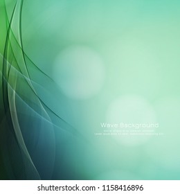 Abstract stylish wave background