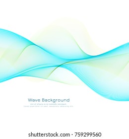 Abstract stylish wave background