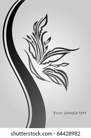 abstract Stylized  butterfly