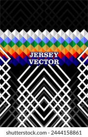 abstract for sublimation Jersey design
