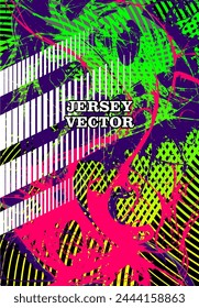 abstract for sublimation Jersey design