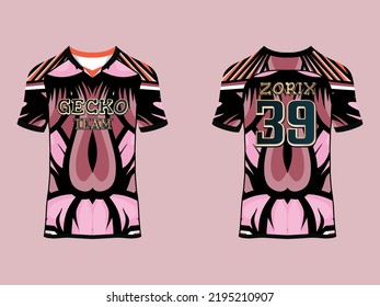 Resumen Sublimación Imprimir camiseta de manga de raglan corto