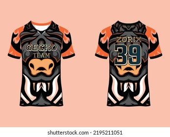 Resumen Sublimación Imprimir camiseta de manga de raglan corto
