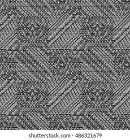 Abstract  subtle checked flecked  geometric motif. Seamless pattern.
