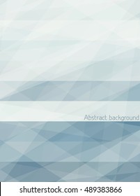 Abstract subtle colorless background with grey horizontal stripe. Gray vector graphic pattern. Subtle background