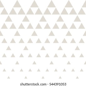 Abstract subtle geometric hipster fashion design print halftone triangle pattern