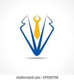 Abstract suit symbol stock vector