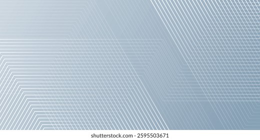 Abstract suitable for wallpaper poster banner. White abstract background with dynamic wavy hexagon texture illustration abstract