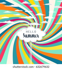 Abstract Summer Background