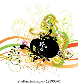 Abstract summer background for design.
