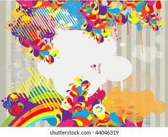 Abstract summer background for design.