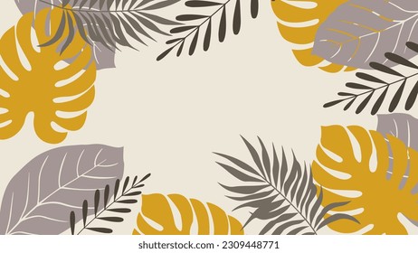 abstract summer background with soft and aesthetic color