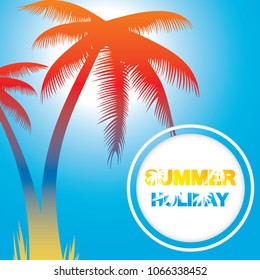 Abstract summer background.vector.eps10