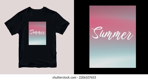 abstract summer design t-shirt stylish and clothing printable trendy tshirt design. print, industrial products. global swatch