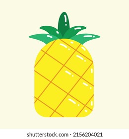 Abstract summer food icon design art