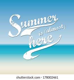 abstract summer holiday vacations background with special objects