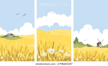 Abstract summer landscape 