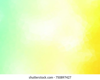 abstract summer polygonal background
