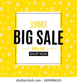 Abstract Summer Sale Background. Vector Illustration EPS10