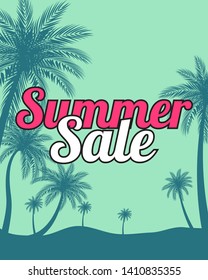 Abstract Summer Sale Background. Vector Illustration EPS10