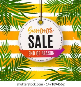 Abstract Summer Sale Background. Vector Illustration EPS10
