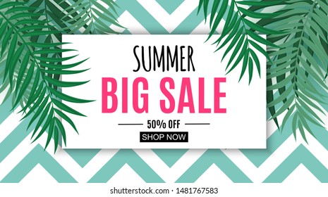 Abstract Summer Sale Background. Vector Illustration EPS10
