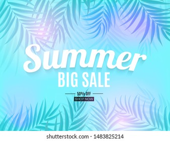Abstract Summer Sale Background. Vector Illustration EPS10