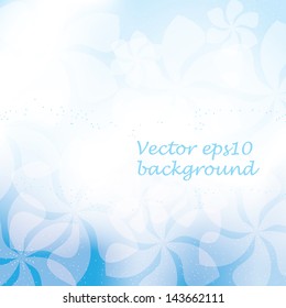 Abstract summer spring background with flowers