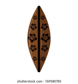 Abstract summer surfboard