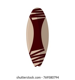 Abstract summer surfboard