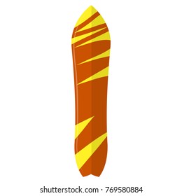 Abstract summer surfboard